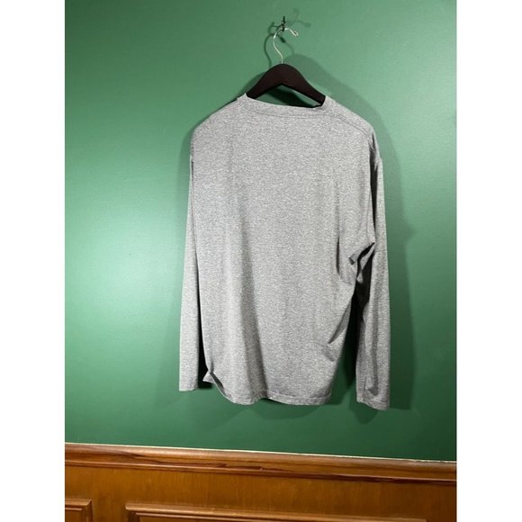 Clemson Tigers Football - Men's Grey Long Sleeve Light Weight Logo T-Shirt - Siz - Picture 4 of 4